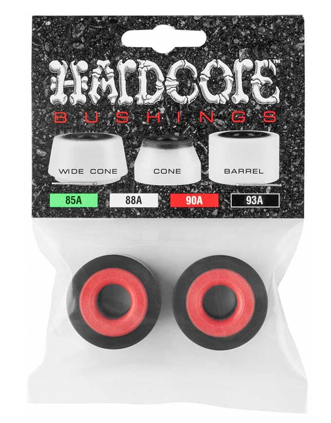 Bones Hardcore Barrel Bushing | Black/Red 93a(Bones hardcore barrel bushing blackred 93a) Bones Hardcore Barrel Bushing | Black/Red 93a(Bones Hardcore Barrel Bushing Blackred 93a) -Twelve Board Store bones barrel black red bushing 93a