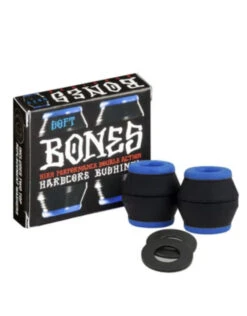 Bones Hardcore Bushings Black | Soft 81a(Boneshardcorebushingsblacksoft81a)