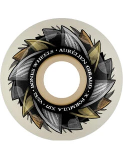 Bones X-Formula V5 Side-Cut Skateboard Wheels | 52mm/97A(Bones X Formula V5 Side Cut Skateboard Wheels 52mm97a)