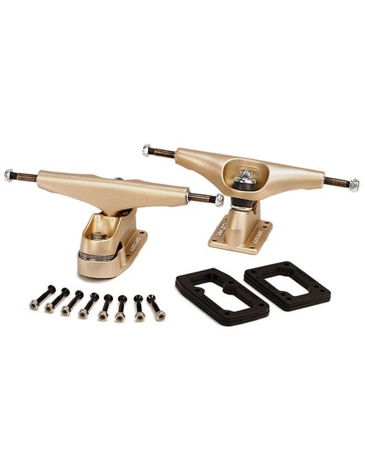 Carver C7 Skateboard Trucks | Bel Air Gold Metallic(Carver c7 skateboard trucks bel air gold metallic) Carver™ Carver C7 Skateboard Trucks | Bel Air Gold Metallic(Carver C7 Skateboard Trucks Bel Air Gold Metallic) -Twelve Board Store c7 gold