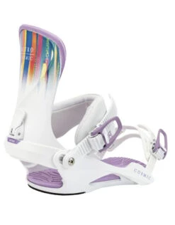 Nitro Women's Cosmic Snowboard Binding 2025 | White Brush(Nitro Womens Cosmic Snowboard Binding 2025 White Brush)