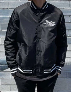 Twelve Melbs College Bomber Jacket(Twelvemelbscollegebomberjacket)