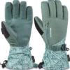 Dakine Leather Sequoia Gore-Tex Women's Snowboard Glove | Poppy Iceberg(Dakine Leather Sequoia Snowboard Glove Poppy Iceberg)