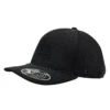 Flexfit 110C Curve Peak Cap | Black(Flexfit110ccurvepeakcapblack)