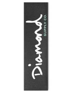 Diamond OG Script Griptape Sheet | White(Diamondogscriptgriptapesheetwhite)