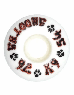 Dogtown K-9 Wheel Smooths White | 54mm/92A(Dogtown K 9 Wheel Smooths White 54mm92a)