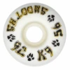 Dogtown K-9 Wheel Smooths White | 56mm/92A(Dogtown K 9 Wheel Smooths White 56mm92a) -Twelve Board Store dogtown k 9 oldskool wheels smooths white 56mm