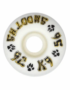 Dogtown K-9 Wheel Smooths White | 56mm/92A(Dogtown K 9 Wheel Smooths White 56mm92a)