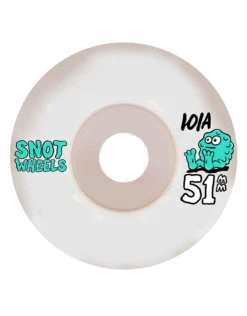 Snot Team Wheels White | 51mm/101a(Snotteamwheelswhite51mm101a)