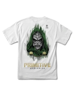 Primitive Marvel Doom Tee | White(Primitivemarveldoomteewhite)