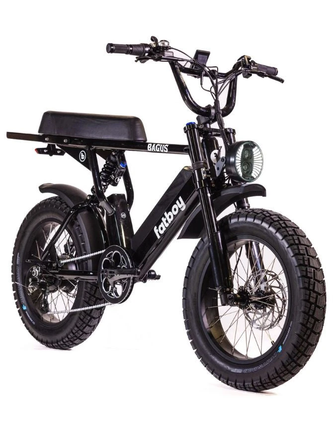 Fatboy The Bagus Electric Bike | Gloss Black(Fatboy the bagus electric bike gloss black) Fatboy The Bagus Electric Bike | Gloss Black(Fatboy The Bagus Electric Bike Gloss Black) -Twelve Board Store fatboybagusblack