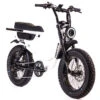 Fatboy Harlem Electric Bike | White Noise(Fatboy Harlem Electric Bike White Noise) 2 Fatboy Harlem Electric Bike | White Noise(Fatboy Harlem Electric Bike White Noise) -Twelve Board Store fatboyharlemwhite3