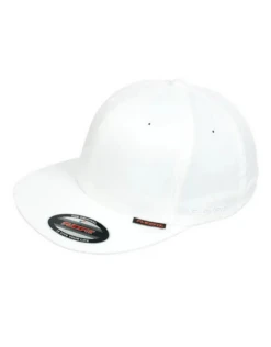 Flexfit 6297F Pro Baseball Cap | White(Flexfit 6297f Pro Baseball Cap White)