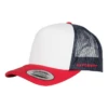 Flexfit 6320 Hi Crown Trucker Cap | Red/White/Navy(Flexfit 6320 Hi Crown Trucker Cap Redwhitenavy) 1 Flexfit 6320 Hi Crown Trucker Cap | Red/White/Navy(Flexfit 6320 Hi Crown Trucker Cap Redwhitenavy) -Twelve Board Store flex fit cap 4