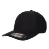 Flexfit 6572 Cool & Dry Cap | Black(Flexfit 6572 Cool Dry Cap Black) -Twelve Board Store flex fit cool dry cap black
