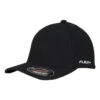 FlexFit 6213 Mini Ottoman Fitted Cap | Black(Flexfitminiottomancap) -Twelve Board Store flexfit ottoman