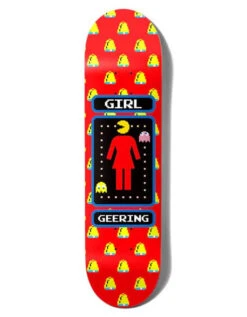 Girl X Pac Man Deck Geering | 8.5"(Girl X Pac Man Deck Geering 85)