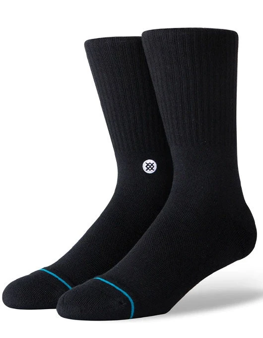 Stance Icon Sock | Black(Stance icon sock black) Stance Icon Sock | Black(Stance Icon Sock Black) -Twelve Board Store iconblk