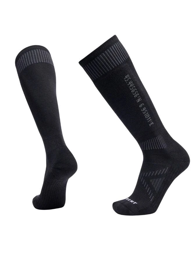 LeBent Core Light Cushion Snow Sock | Black(Lebent core light cushion snow sock black) LeBent Core Light Cushion Snow Sock | Black(Lebent Core Light Cushion Snow Sock Black) -Twelve Board Store lebentlightcoreblack