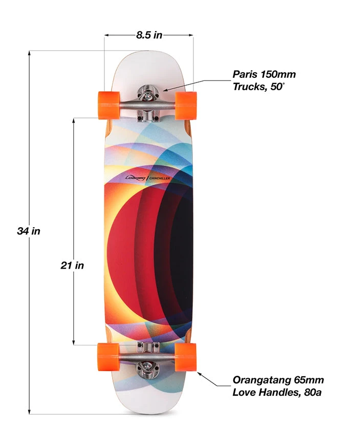 Loaded Chinchiller Complete Longboard | 34"(Loaded chinchiller complete longboard) Loaded Chinchiller Complete Longboard | 34"(Loaded Chinchiller Complete Longboard) -Twelve Board Store loaded boards chinchiller complete 1