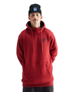 Yuki Threads Loop Shred Hoodie | Crimson(Yuki Threads Loop Shred Hoodie Crimson)