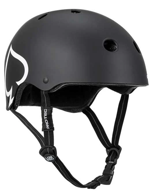 Protec Low Pro Certified Helmet | Matte Black(Protec low pro certified helmet matte black) Protec Low Pro Certified Helmet | Matte Black(Protec Low Pro Certified Helmet Matte Black) -Twelve Board Store lowproblk