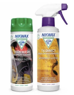 Nikwax Tech Wash + TX.Direct Spray-On Twin Pack | (300ml)(Nikwax Tech Wash Txdirect Spray On Twin Pack 300ml)