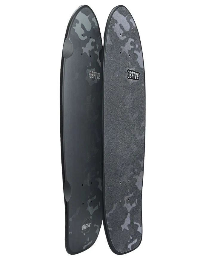 OBfive Black Ops Cruiser Deck 28"(Obfive black ops cruiser deck 28) OBfive Black Ops Cruiser Deck 28"(Obfive Black Ops Cruiser Deck 28) -Twelve Board Store oblackdeck