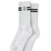 Polar Stroke Logo Socks | White(Polar Stroke Logo Socks White) -Twelve Board Store polar stroke logo socks white