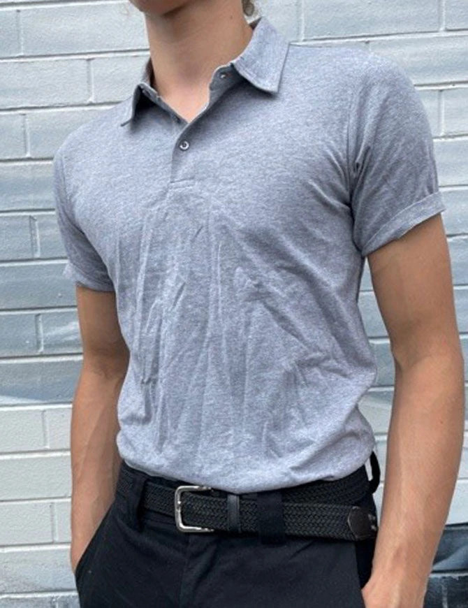 Twelve Polo Shirt Grey(Twelveteeshirt) Twelve Polo Shirt Grey(Twelveteeshirt) -Twelve Board Store pologrey