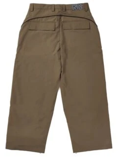 Resolve The Baggy Snowboard Pant | Brown(Resolve The Baggy Snowboard Pant Brown) -Twelve Board Store resolvebaggybrownback