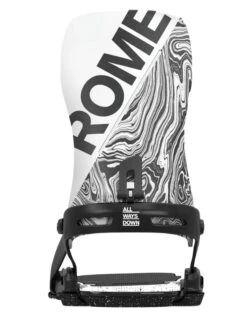 Rome Katana Snowboard Binding 2025 | Black/White(Rome Katana Snowboard Binding 2025 Blackwhite) 4 Rome Katana Snowboard Binding 2025 | Black/White(Rome Katana Snowboard Binding 2025 Blackwhite) -Twelve Board Store romekatana3