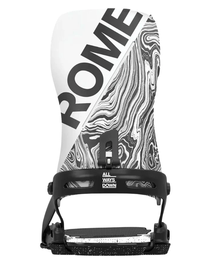 Rome Katana Snowboard Binding 2025 | Black/White(Rome katana snowboard binding 2025 blackwhite) Rome Katana Snowboard Binding 2025 | Black/White(Rome Katana Snowboard Binding 2025 Blackwhite) -Twelve Board Store romekatana3