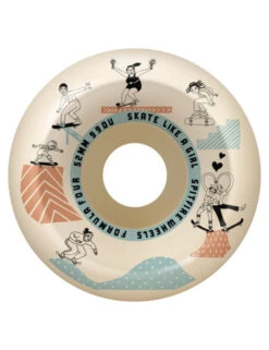Spitfire F4 Skate Like A Girl SS Conical Full Wheels | 99D/52mm(Spitfire F4 Skate Like A Girl Ss Conical Full Wheels 99d52mm)
