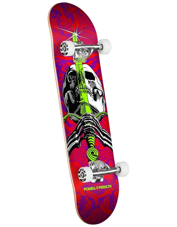 Powell Peralta Skull & Sword Complete Red/Purple | 8.0"(Powell peralta skull sword complete redpurple 80) Powell Peralta Skull & Sword Complete Red/Purple | 8.0"(Powell Peralta Skull Sword Complete Redpurple 80) -Twelve Board Store skullswordpurple