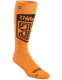 ThirtyTwo M's Slush Snowboard Sock 2025 | Orange(Thirtytwo Ms Slush Snowboard Sock 2025 Orange)
