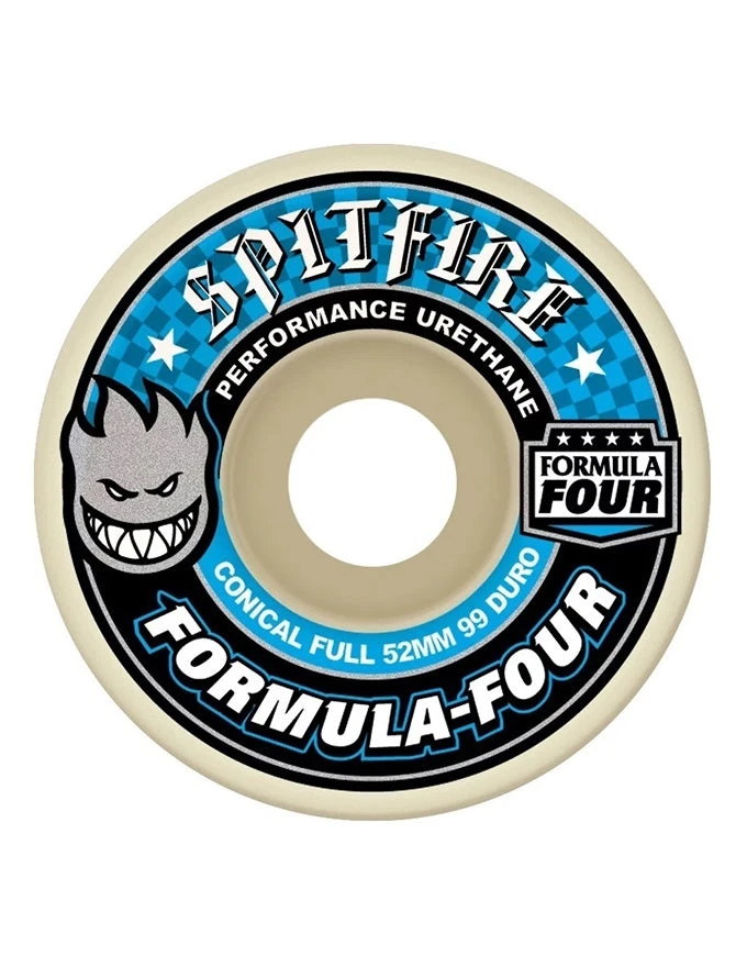 Spitfire F4 Conical Full Wheels | 99D/58mm(Spitfire f4 conical full wheels 99d58mm) Spitfire F4 Conical Full Wheels | 99D/58mm(Spitfire F4 Conical Full Wheels 99d58mm) -Twelve Board Store spitfire f4 conical full wheels 58 99