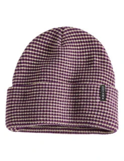 Autumn Headwear Stripe Beanie | Eggplant(Autumn Headwear Stripe Beanie Eggplant)