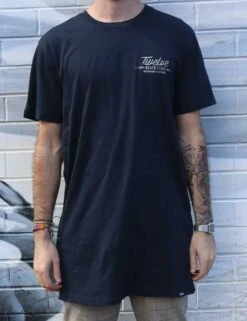 Twelve Melbs Tall Tee | Navy(Twelvemelbstallteenavy)