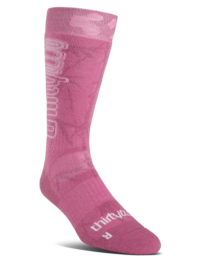 ThirtyTwo Women's Merino Snowboard Sock | Pink(Thirtytwo womens merino snowboard sock pink) ThirtyTwo Women's Merino Snowboard Sock | Pink(Thirtytwo Womens Merino Snowboard Sock Pink) -Twelve Board Store thirty two merino snowboard sock pink