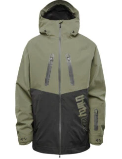 ThirtyTwo TM-3 Men's Snowboard Jacket 2025 | Black/Olive(Thirtytwo Tm 3 Snowboard Jacket 2025 Blackolive)