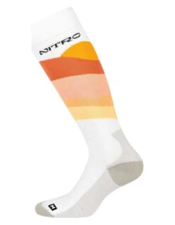 Nitro Cloud 3 Women's Snowboard Socks | Brown Tones(Nitro Cloud 3 Womens Snowboard Socks Brown Tones)