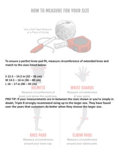 Triple 8 Exoskin Knee Pads(Triple8exoskinkneepads) 3 Triple 8 Exoskin Knee Pads(Triple8exoskinkneepads) -Twelve Board Store triple8 exoskin knee pad guide
