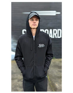 Twelve Melb Official Zip Hood | Black(Twelve Melb Official Zip Hood Black) -Twelve Board Store twelve official zip hood black 3