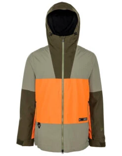 L1 Ventura Snowboard Jacket 2025 | Dawn/Orange/Forest(L1 Ventura Snowboard Jacket 2025 Dawnorangeforest)