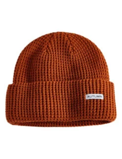 Autumn Headwear Waffle Beanie | Rust(Autumn Headwear Waffle Beanie Rust)