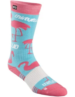 ThirtyTwo W's Double Snowboard Socks 2025 | Pink(Thirtytwo Ws Double Snowboard Socks 2025 Pink)