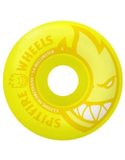 Spitfire Neon Bighead Yellow Wheels | 99D/54mm(Spitfire Neon Bighead Yellow Wheels 99d54mm)